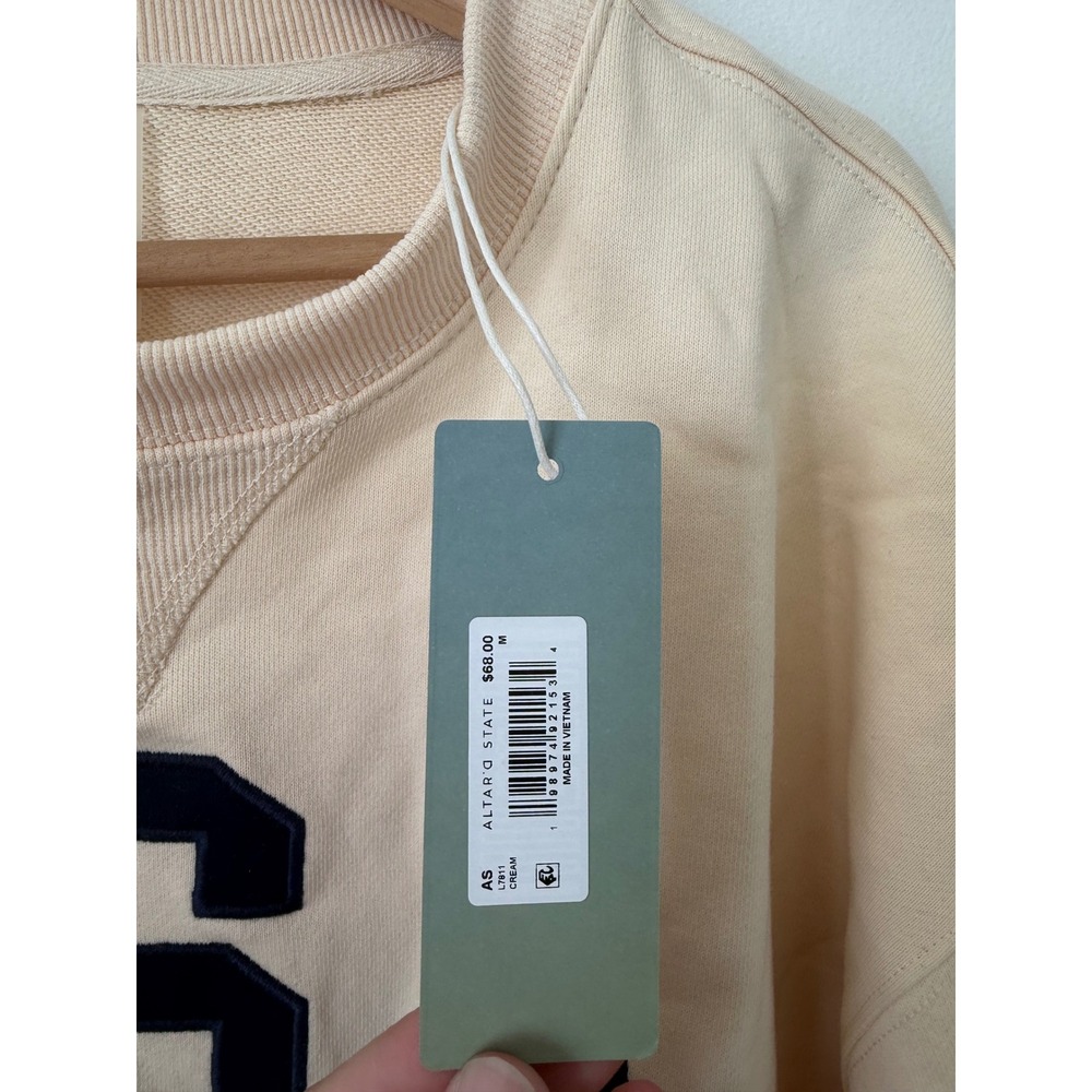 Altar'd State USA Graphic Sweatshirt – Cream – Women's Medium – NWT - Picture 5 of 7